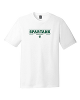 Athens Academy Basketball Border - Tri-Blend Shirt