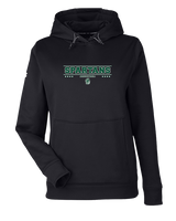 Athens Academy Basketball Border - Under Armour Ladies Storm Fleece