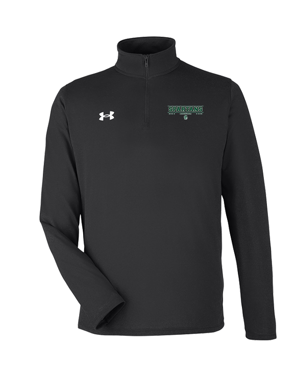Athens Academy Basketball Border - Under Armour Mens Tech Quarter Zip