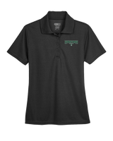 Athens Academy Basketball Border - Womens Polo