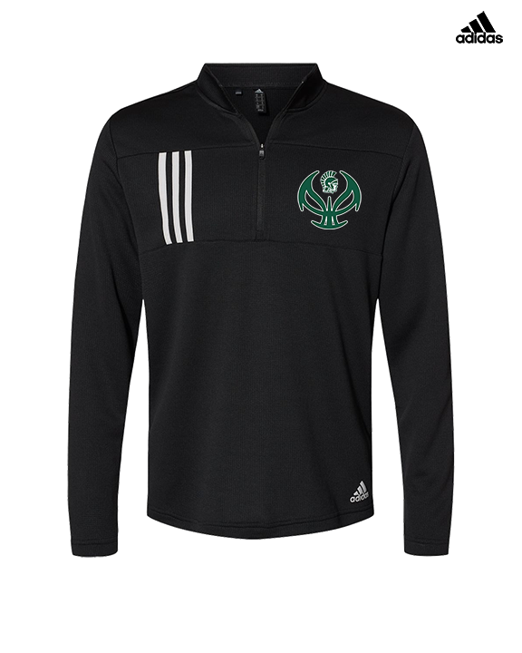 Athens Academy Basketball Full Ball - Mens Adidas Quarter Zip