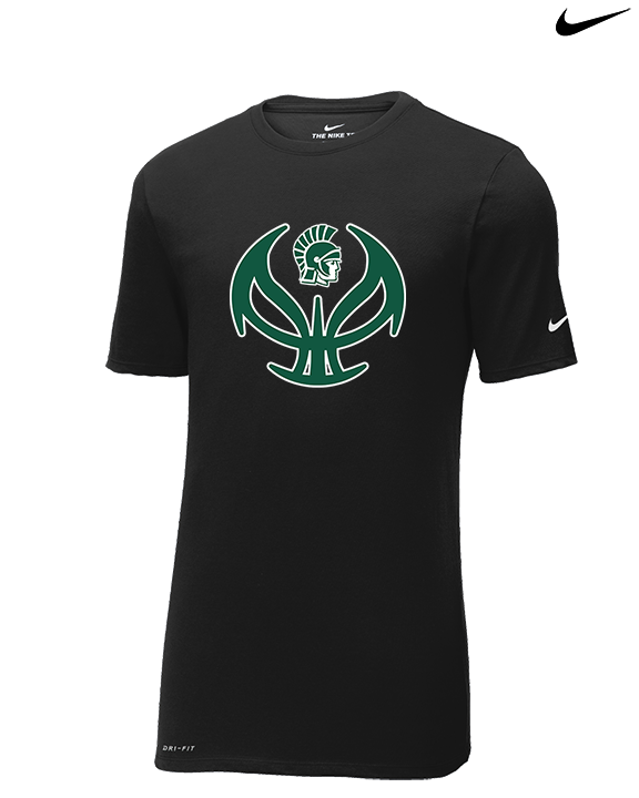 Athens Academy Basketball Full Ball - Mens Nike Cotton Poly Tee