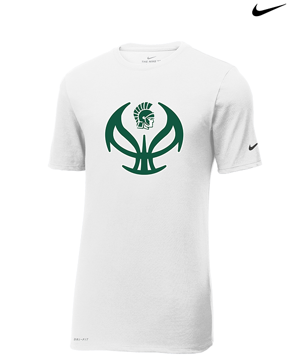 Athens Academy Basketball Full Ball - Mens Nike Cotton Poly Tee