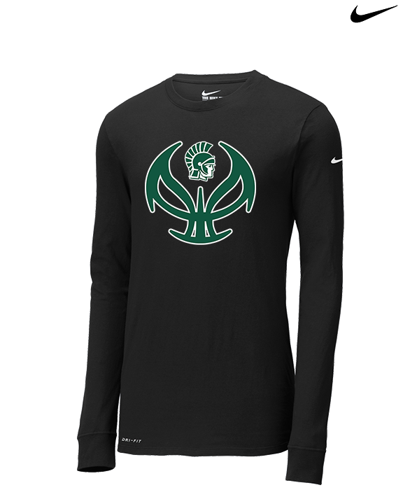 Athens Academy Basketball Full Ball - Mens Nike Longsleeve