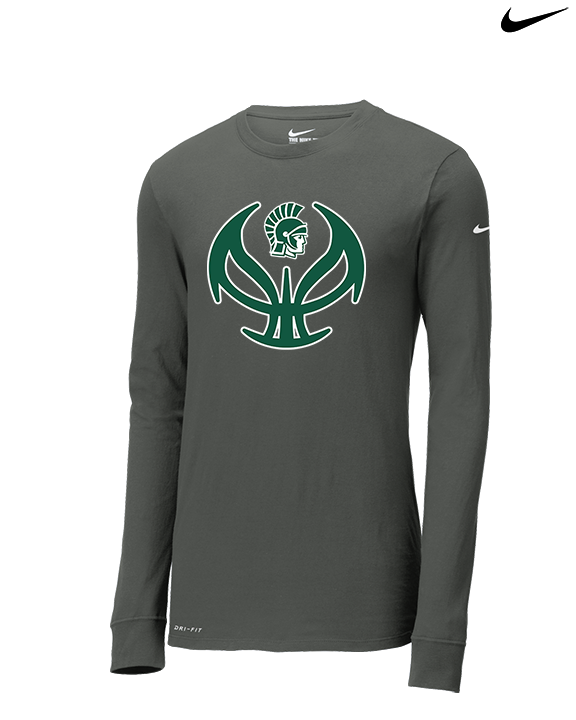 Athens Academy Basketball Full Ball - Mens Nike Longsleeve