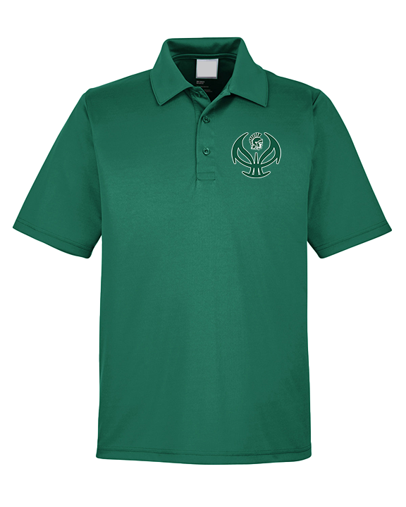 Athens Academy Basketball Full Ball - Mens Polo
