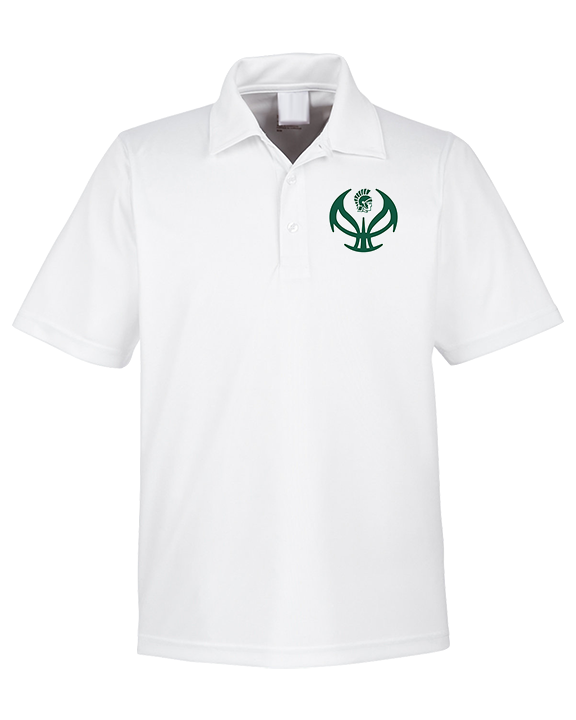 Athens Academy Basketball Full Ball - Mens Polo