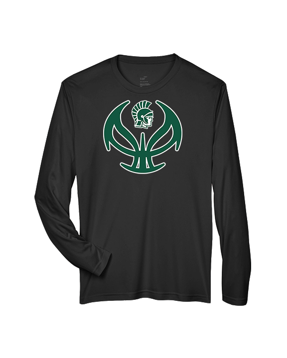 Athens Academy Basketball Full Ball - Performance Longsleeve