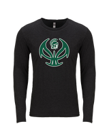 Athens Academy Basketball Full Ball - Tri-Blend Long Sleeve