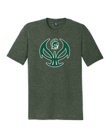 Athens Academy Basketball Full Ball - Tri-Blend Shirt