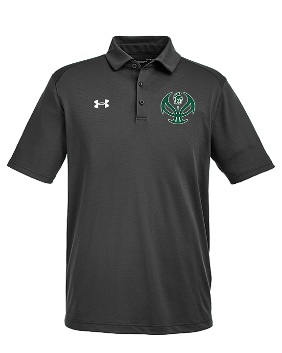 Athens Academy Basketball Full Ball - Under Armour Mens Tech Polo