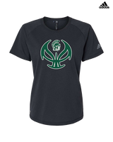 Athens Academy Basketball Full Ball - Womens Adidas Performance Shirt