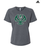 Athens Academy Basketball Full Ball - Womens Adidas Performance Shirt