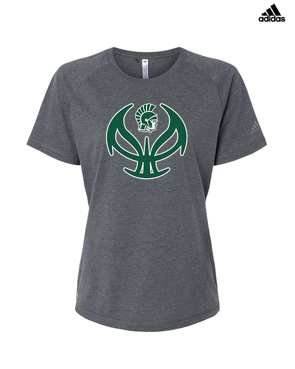 Athens Academy Basketball Full Ball - Womens Adidas Performance Shirt