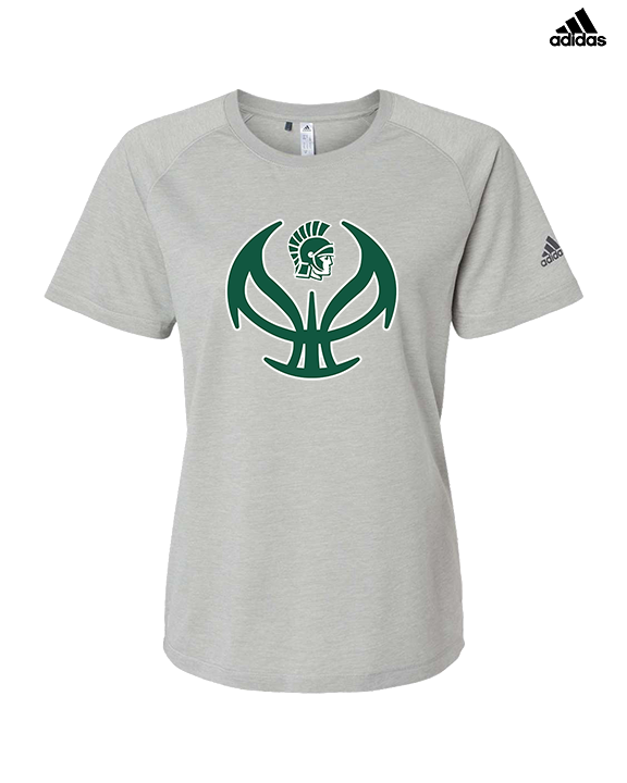 Athens Academy Basketball Full Ball - Womens Adidas Performance Shirt