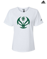 Athens Academy Basketball Full Ball - Womens Adidas Performance Shirt
