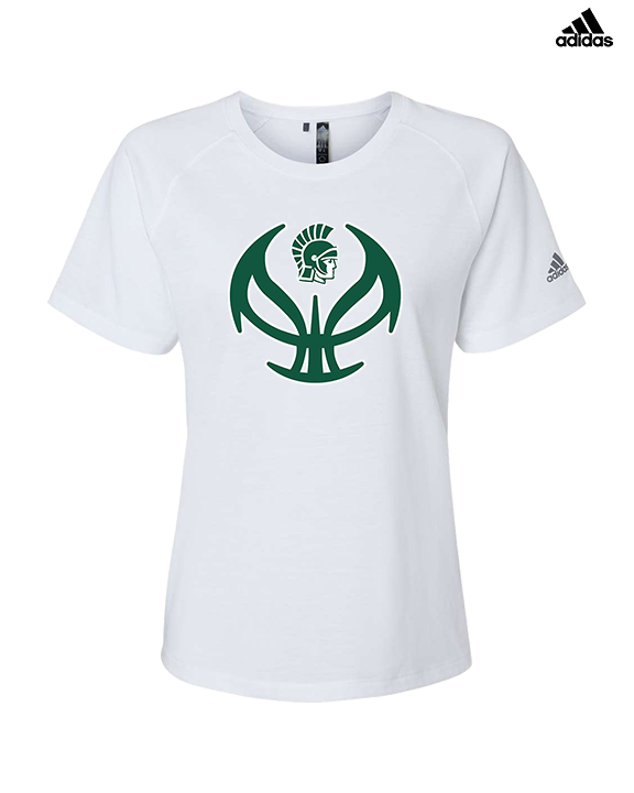 Athens Academy Basketball Full Ball - Womens Adidas Performance Shirt