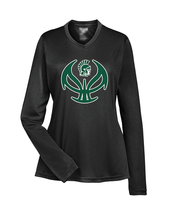 Athens Academy Basketball Full Ball - Womens Performance Longsleeve