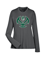 Athens Academy Basketball Full Ball - Womens Performance Longsleeve
