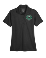 Athens Academy Basketball Full Ball - Womens Polo