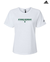 Athens Academy Basketball Keen - Womens Adidas Performance Shirt
