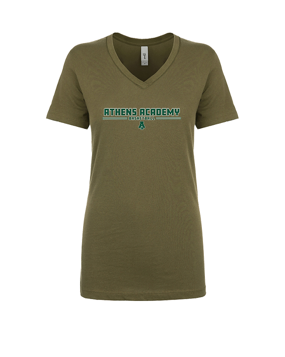 Athens Academy Basketball Keen - Womens Vneck