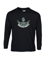 Athens Academy Basketball Outline - Cotton Longsleeve