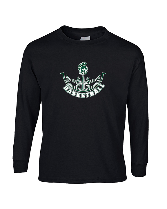 Athens Academy Basketball Outline - Cotton Longsleeve