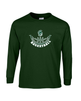 Athens Academy Basketball Outline - Cotton Longsleeve