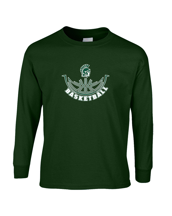 Athens Academy Basketball Outline - Cotton Longsleeve