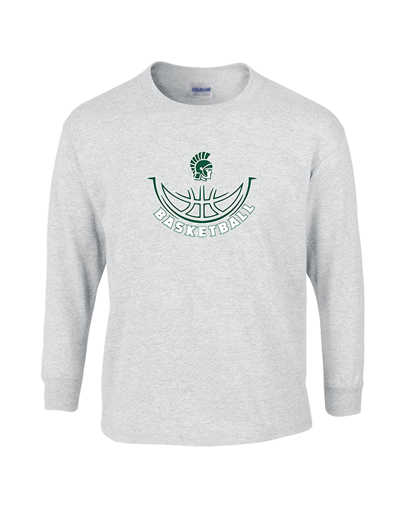 Athens Academy Basketball Outline - Cotton Longsleeve