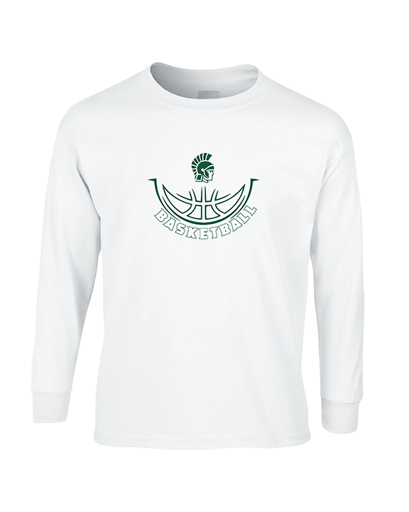 Athens Academy Basketball Outline - Cotton Longsleeve