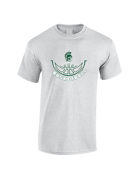 Athens Academy Basketball Outline - Cotton T-Shirt