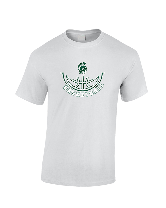 Athens Academy Basketball Outline - Cotton T-Shirt