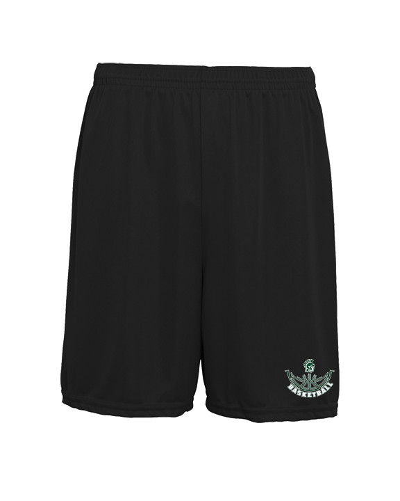Athens Academy Basketball Outline - Mens 7inch Training Shorts