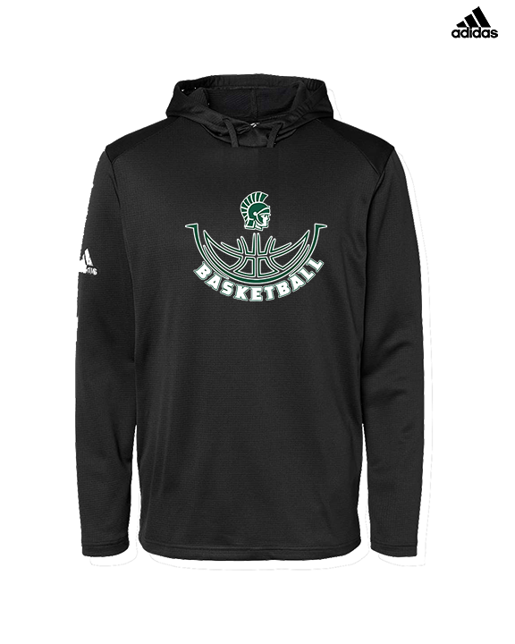 Athens Academy Basketball Outline - Mens Adidas Hoodie