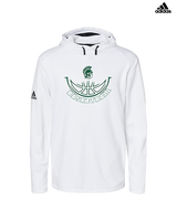 Athens Academy Basketball Outline - Mens Adidas Hoodie