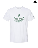 Athens Academy Basketball Outline - Mens Adidas Performance Shirt
