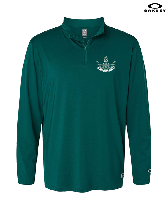 Athens Academy Basketball Outline - Mens Oakley Quarter Zip