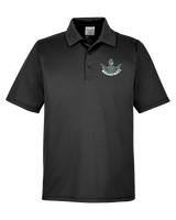 Athens Academy Basketball Outline - Mens Polo