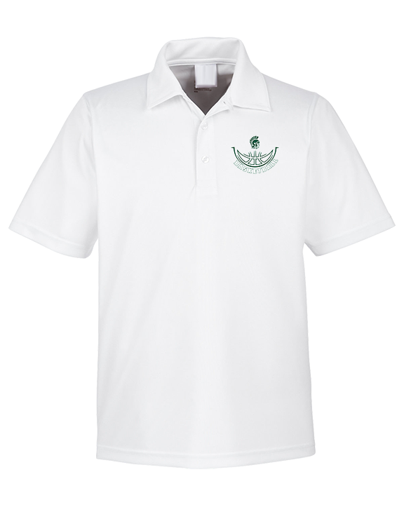 Athens Academy Basketball Outline - Mens Polo