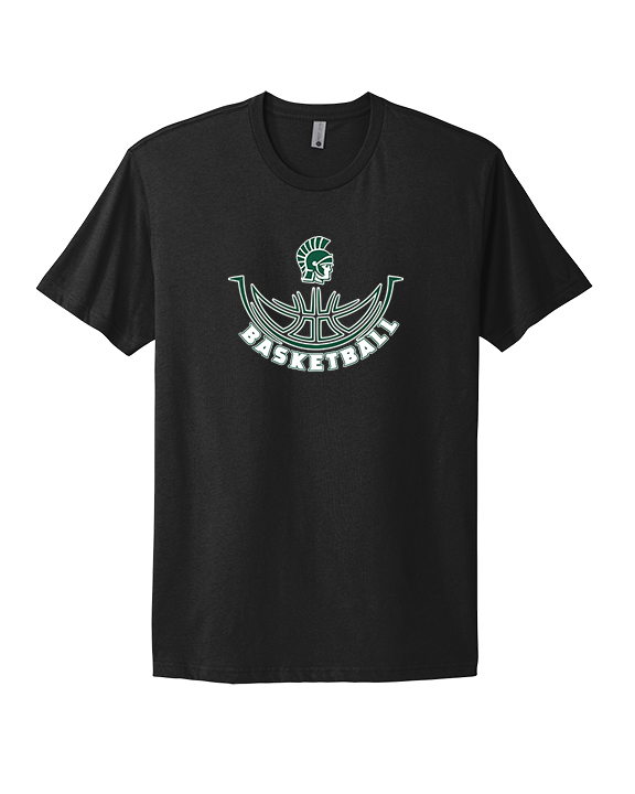 Athens Academy Basketball Outline - Mens Select Cotton T-Shirt
