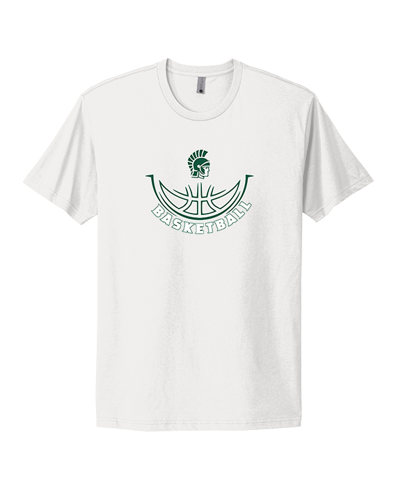 Athens Academy Basketball Outline - Mens Select Cotton T-Shirt