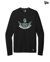 Athens Academy Basketball Outline - New Era Performance Long Sleeve
