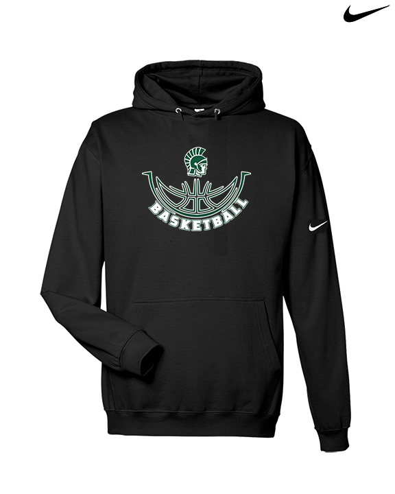 Athens Academy Basketball Outline - Nike Club Fleece Hoodie
