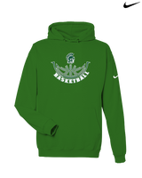 Athens Academy Basketball Outline - Nike Club Fleece Hoodie