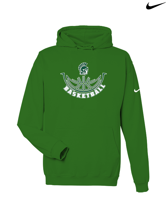 Athens Academy Basketball Outline - Nike Club Fleece Hoodie