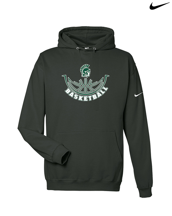 Athens Academy Basketball Outline - Nike Club Fleece Hoodie