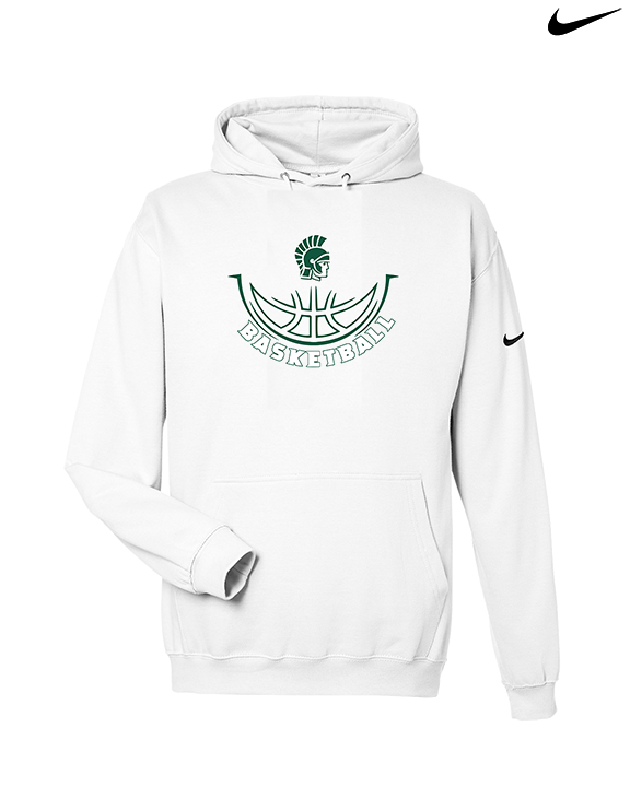Athens Academy Basketball Outline - Nike Club Fleece Hoodie