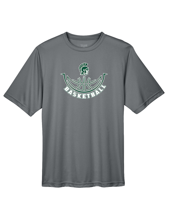 Athens Academy Basketball Outline - Performance Shirt
